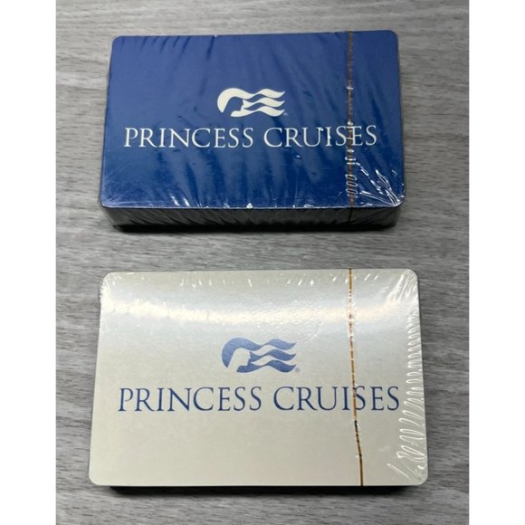 Lot of 4 Decks Princess Cruise Playing Cards All New Sealed Poker Souvenir - Picture 2 of 5